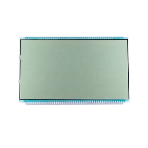 ET-S5128 personalizzato monocromatico 7 segmento 12 cifre TN HTN tipo positivo Lcd Display LCM con scheda controller per distributore di carburante