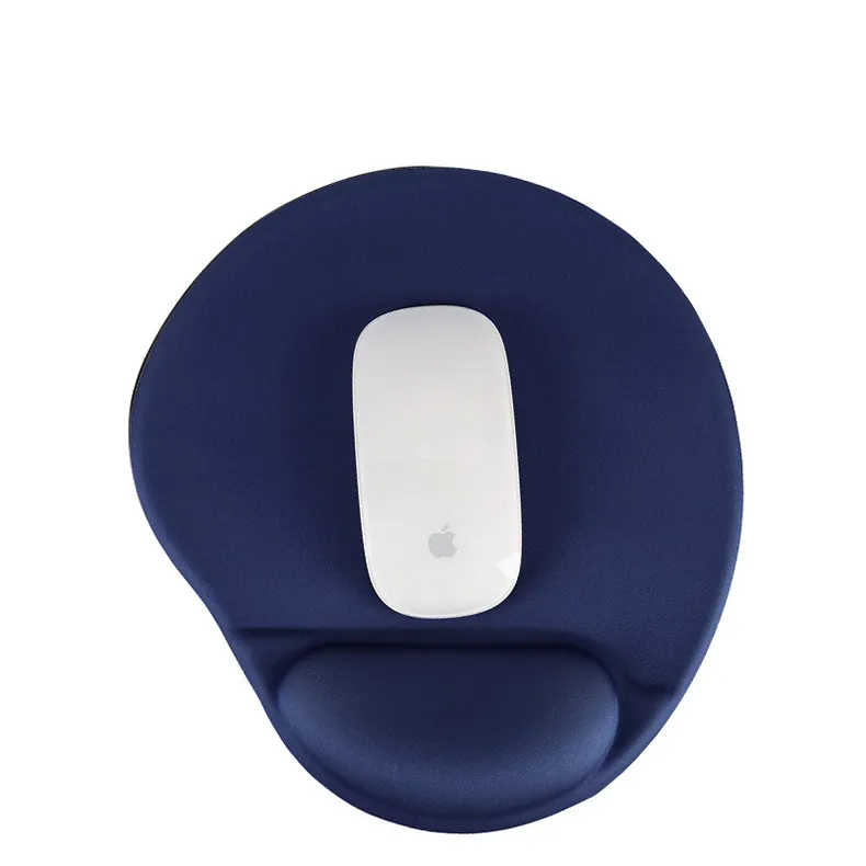 Lylong mouse pad de silicone macio, braço respirável e confortável, 24.5*21.5*0.2cm com silicone