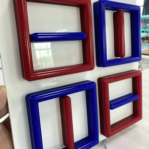 Design personalizzato acrilico LED insegna al Neon colorata festa di compleanno pubblicità per edifici casa facile installazione sospesa a distanza