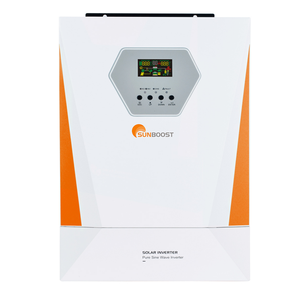 Sunboost 3KW <span class=keywords><strong>6KW</strong></span> 220V50Hz出力シングルタイプDC/ACオンオフグリッドハイブリッドソーラーインバーター、CE証明書付き
