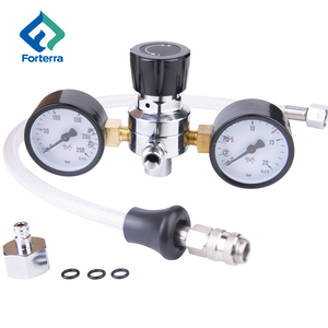 Khí điều chỉnh áp suất van M11 chủ đề phổ quát cho Whipped Cream Charger 0.95L 580 gam với Hose line & Adapter 94pd - Product Image 1