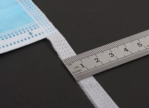 Masker Respirator sekali pakai, 3 lapisan non-tenun Anti debu klip hidung dapat disesuaikan tali kepala dipasang tebal bernapas - Product Image 6