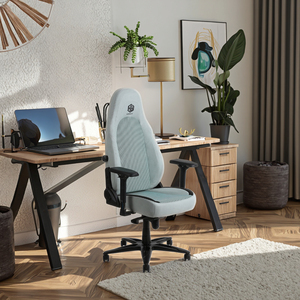 オフィス & ゲーム用コンピューター用モダンエグゼクティブアジャスタブル回転椅子リクライナー生地 - Product Image 6