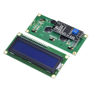 1602 Display LCD schermo blu 16x2 carattere 5V 1602A modulo Display LCD con adattatore IIC I2C