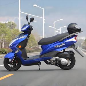 Çin popüler tasarım 2 tekerlekler Moto 125cc motosiklet benzin sokak bisikletleri 125cc Scooter - Product Image 3