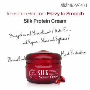Parlaklık ve yumuşaklık yoğun nem ve beslenme Defrizz Newark ipek Protein krem - Product Image 5