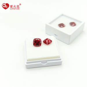 Prezzo sintetico del rubino da laboratorio per carato a forma di cuscino di pietre preziose a forma di piccione rosso rubino in pietra naturale da laboratorio - Product Image 6