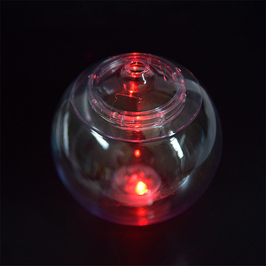 ストロー付きカスタム24オンス金魚鉢LEDラウンドゴルフフットボールサッカーディスコボールカップ - Product Image 4