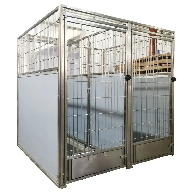 Hot Sale Enclosure Dog Run Kennel Panels Dog Kennel Outdoor Luxury Indoor Large Dog House New 2023 Vet Boarding Kennel