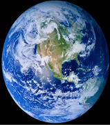 Lampada di proiezione della Terra