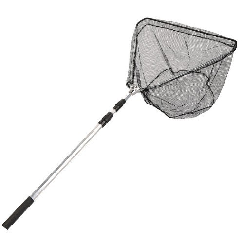 Poignée blanche - maille noire, section de 60 cm