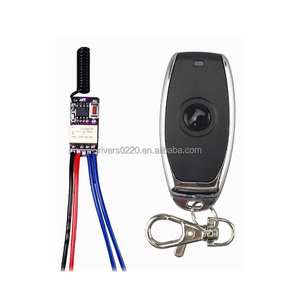 Interruptor de relé inalámbrico compacto Control alimentado por batería de 3,7 V/4,5 V/12V para sistemas de reinicio y acceso - Product Image 1