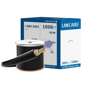 2024 yeni MX-STAR açık UTP Cat5 cat6 LAN kablosu iyi fiyat su geçirmez SFTP Cat5e STP kablo ağ kullanımı için iletişim kabloları - Product Image 1