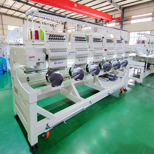 Top Quality 6 Heads Cap Embroidery Machine 12 15 Needles Dahao <strong>Computer</strong> <strong>Software</strong> Automatic Embroidery Machines Price - Product Image 3