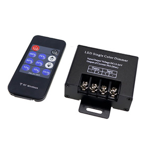 Rf 3 tasti dimmer Off/On singolo colore cambia luminosità Dc muslimum Pwm Led Lighting Dimmer dispositivo Led Strip dimmer - Product Image 1