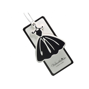Etiquetas colgantes de ropa para niños de papel de cartón con logotipo personalizado de promoción puntual de alta calidad con cuerda - Product Image 2