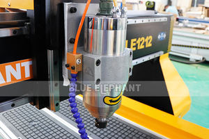 Blu elefante CNC 1325 1212 4 assi 3 assi 3D corrimano in legno intaglio che fa macchina con asse rotante - Product Image 3