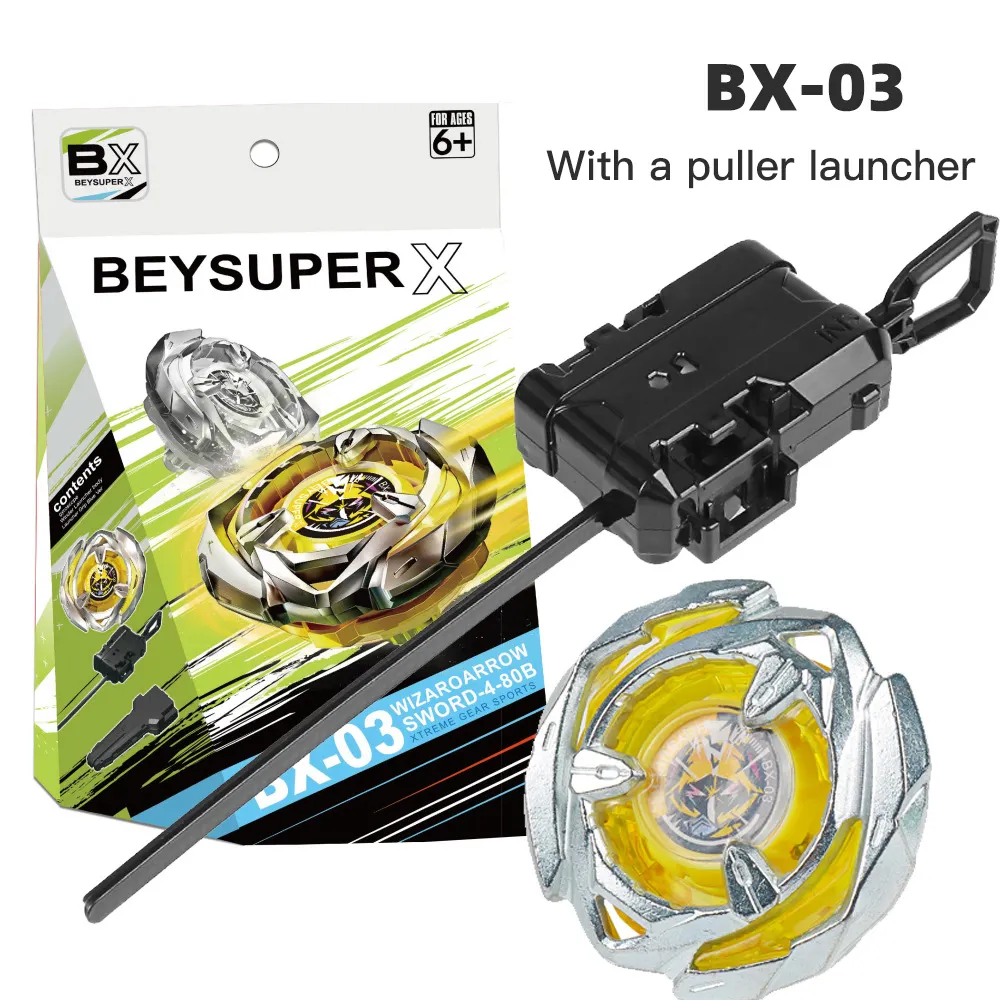 Vente en gros de toupies Beyblades personnalisées de 2024 Offre Spéciale New Cool Burst Battling Spinning Tops Jouets gyros Beyblades de combat en métal de haute qualité