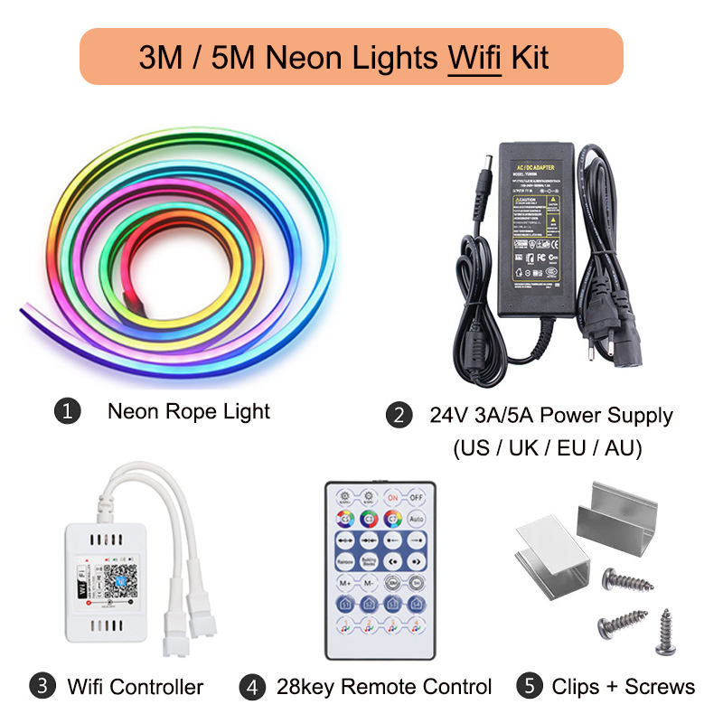 Kit de luz de neón WIFI