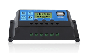 Auto-Detective Smart Solar Laderegler mit LCD-Display Dual USB PWM 10A/20A/30A-FSC1224 für 12V 24V Solars ysteme - Product Image 2