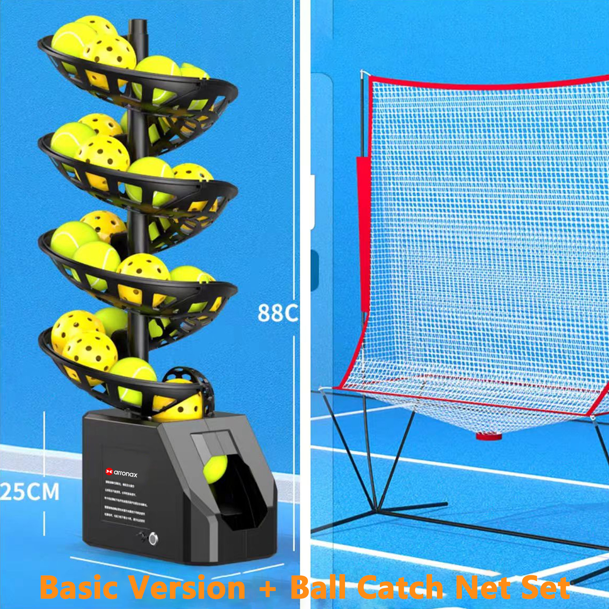Black Basic Version + Ball Catch Net Set