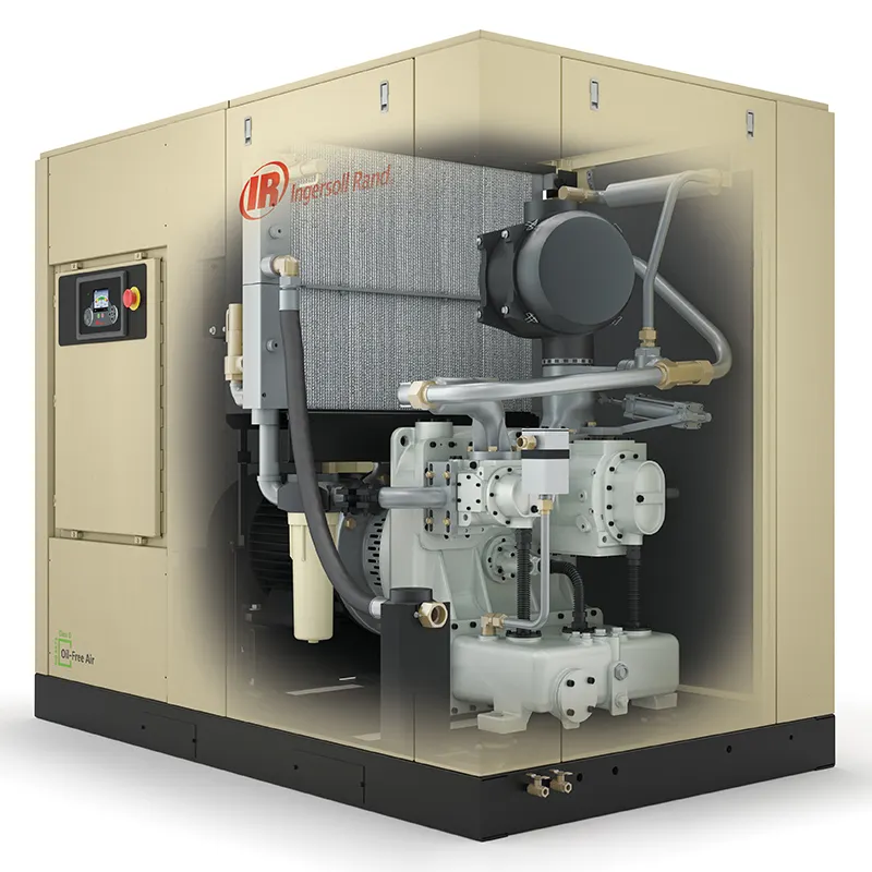 Compresores de aire de tornillo rotativo sin aceite Ingersoll Rand Sierra 37-75 kW mejor precio máquina de compresor de aire