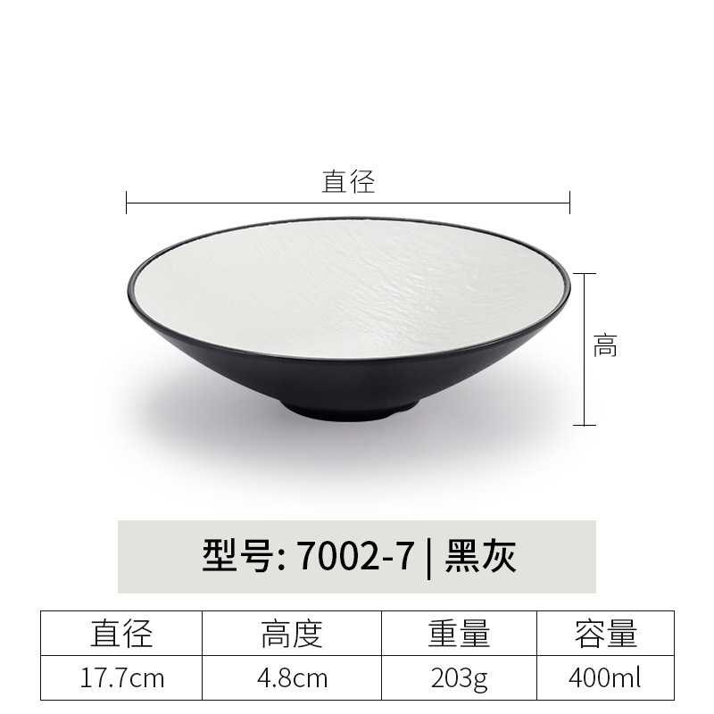 7002-7| สีดำและสีเทา