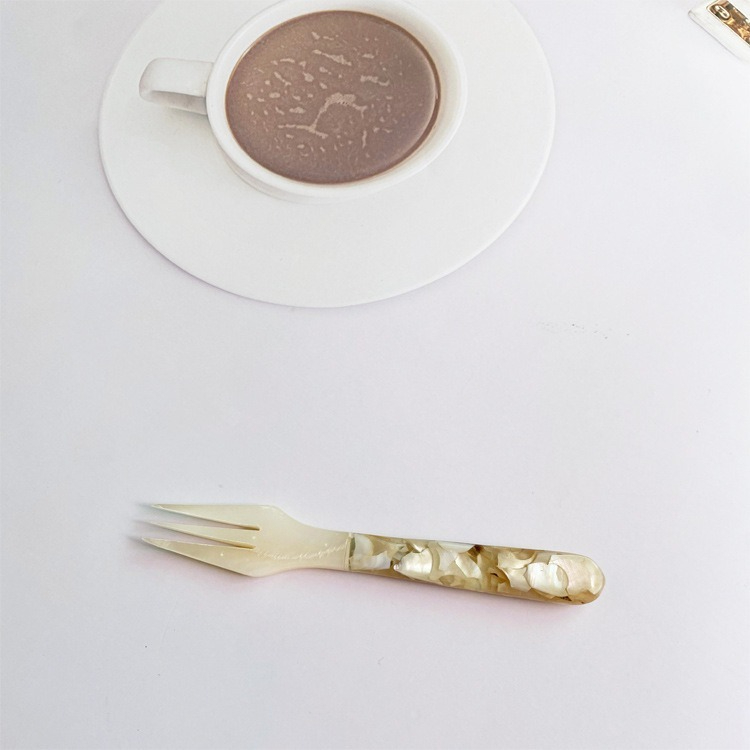 WY06 12 centimeter floral stem fork