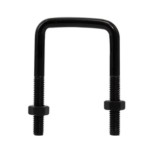 Nhiệm vụ nặng nề vuông <span class=keywords><strong>U</strong></span> <span class=keywords><strong>Bolt</strong></span> M8 Oxit Đen kết thúc thép carbon cho giá đỡ thiết bị 8.8 10.9 <span class=keywords><strong>U</strong></span> bu lông - Product Image 2