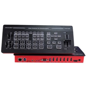 DeviceWell HDS7305 2023版本5-CH实时UVC RTMP流记录PIP T-bar高清视频混合器 - Product Image 1