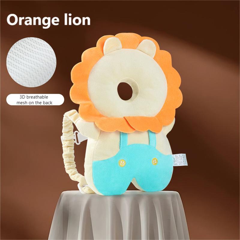 Orange blue-sun lion-cross belt back breathable