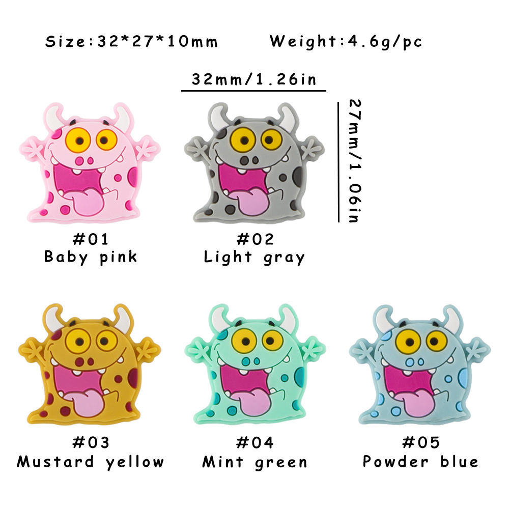 SA224ผสมลูกปัดโฟกัสมอนสเตอร์