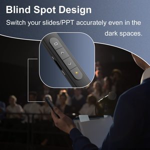 Chuyên Nghiệp Văn phòng tùy chỉnh phụ kiện không dây PowerPoint Clicker laser Presenter trang chuyển bút PPT trang chuyển bút - Product Image 4
