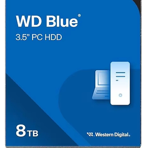 适用于Wes tern Digital For WD Blue 8TB电脑内部硬盘5640转/分SATA 6 Gb/s 256 MB高速缓存3.5 "-WD80EAAZ