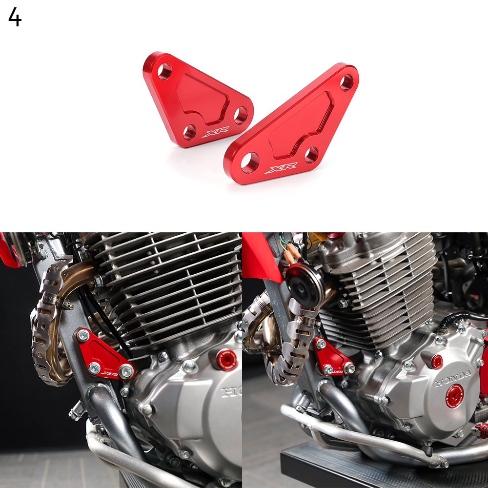 4) Le cintre de moteur plaque 2 pcs