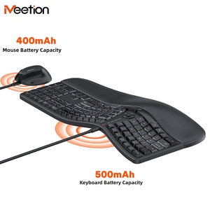 Đối Với Mk850 Siêu Mỏng Mỏng Máy Tính Để Bàn Thiết Lập Trong Màu Đen Với Bàn Phím Cơ Khí Chuột Không Dây RGB Backlit Cho Nhà Văn Phòng Trong Kho - Product Image 4