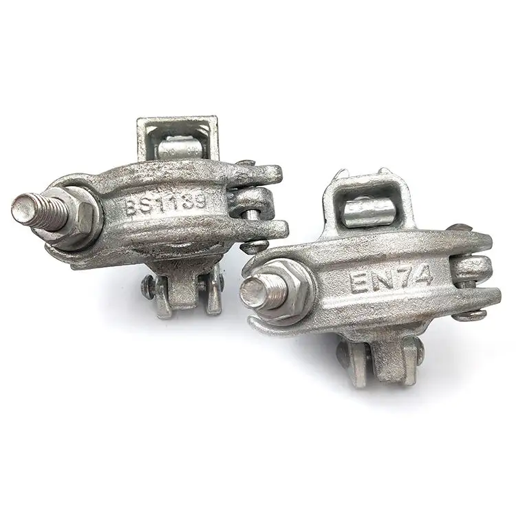 Galvanized scaffolding swivel clamps price / EN74 scaffolding pipe clamp and coupler