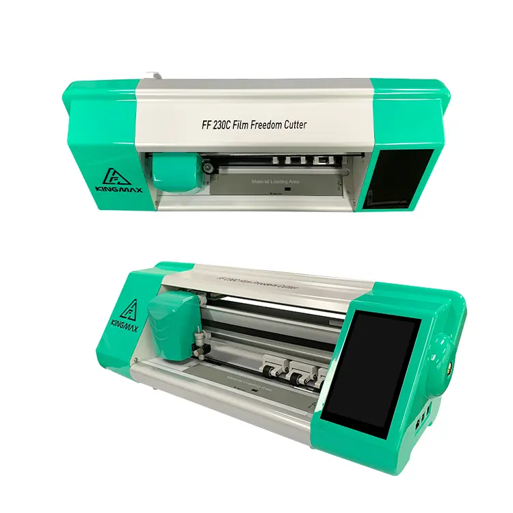 Cortador automático de película adhesivo FF230C Máquina de corte de película Material hidrogel TPU Protector de pantalla cortador Plotter Blade Unlimited
