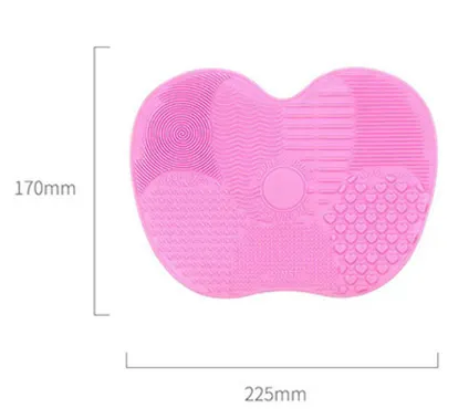 Vantuz ile Apple taşınabilir Scrubber Pad temizleme fırçası silikon yüz scrubber yıkama fırçaları