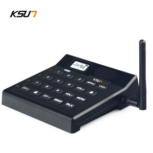 Q25 Sistema de intercomunicación de ventana bidireccional Altavoz Walkie-talkie Contador Intercomunicador para banco Oficina Tienda - Product Image 6