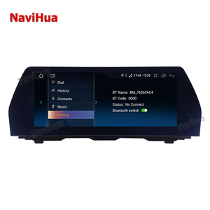 Navihua som automotivo com tela touch, rádio multimídia com navegação por gps, tela de 12.3 polegadas, dvd player para bmw x5