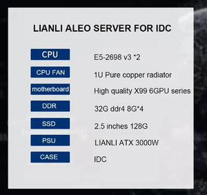 Aleo case Server X98 X99 <strong>E5</strong> IDC Data Center for Aleo Home RTX 3060 3070 3080 GPU <strong>E5</strong> 2696 2698 <strong>2699</strong> V4 - Product Image 6