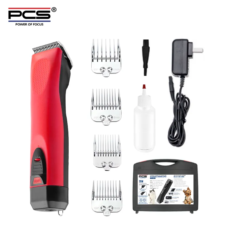 OEM ODM Professional horse clipper cordless rechargeable A5 blades dog grooming clipper for pet