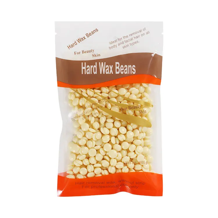 OEM 400g Hair Removal Wax Beans Painless Hot Film Hard Wax Bean Depilatory Skin Care Depilatory Wax