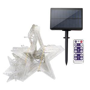 Đèn LED Màn Giáng Sinh 3.5M Chạy Bằng Năng Lượng Mặt Trời 138LED Đèn Cổ Tích 8 Chế Độ Đèn Treo Dây Với Điều Khiển Từ Xa Cho Đám Cưới - Product Image 2