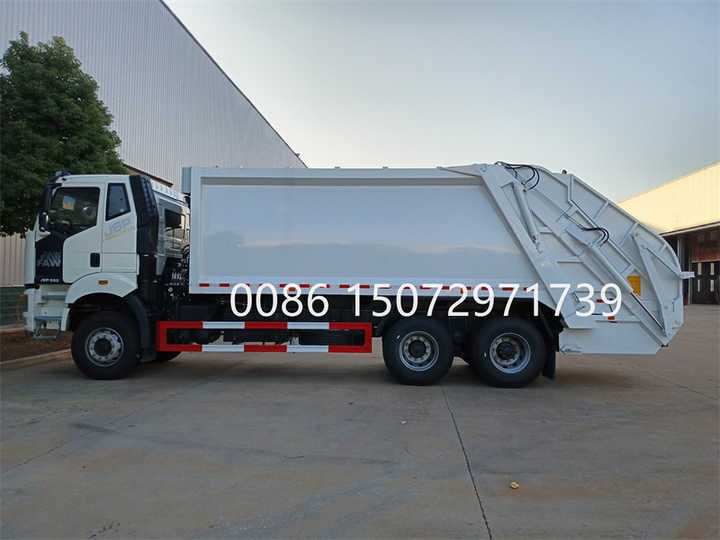 Chinese 6x4 Manual Transport Truck with 20cbm Trash Compactor Diesel-Fueled featuring Core Components Pump Motor Engine Gearbox