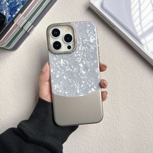 Imd deniz kabuğu tasarımı kombine arka kapak iPhone 12 13 14 15 16 artı pro max telefon kılıfı - Product Image 4