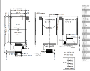 Schermo Display da 3.5 pollici 320x480 punti TFT pannello LCD con interfaccia MCU tipo LCM - Product Image 4