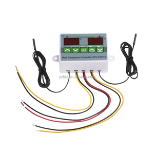 Controlador de temperatura de pantalla dual digital regulador de termostato inteligente interruptor de controlador de incubadora de temperatura con sensor dual - Product Image 3