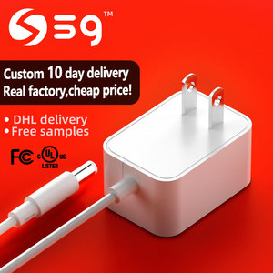 Portable 5V 1A <strong>UL</strong>/FCC Certification American Standard Power <strong>Adapter</strong> US Level 6 Energy Efficient High Quality Power <strong>DC</strong> Plug - Product Image 1